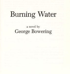 burning water