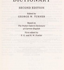 the austrailian pocket oxford dictionary