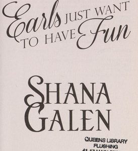 Earls Just Want to Have Fun