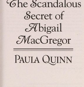 The Scandalous Secret of Abigail MacGregor