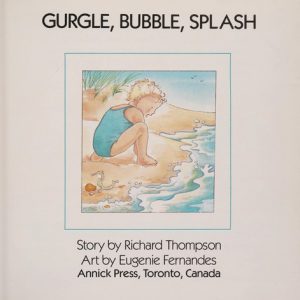 gurgle, bubble, splash