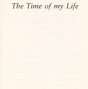 The Time of My Life