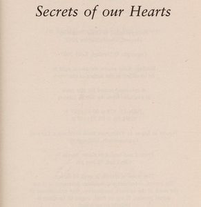 secrets of our hearts