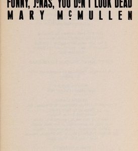 Funny,jonas,You Don't Look Dead