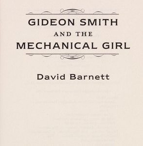 gideon smith and the mechanical girl