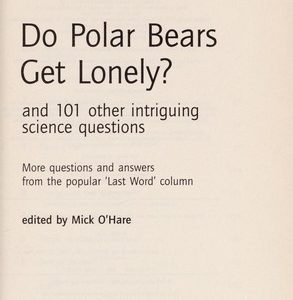 do polar bears get lonely