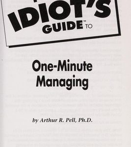 the pocket idiot's guide one-minute managing