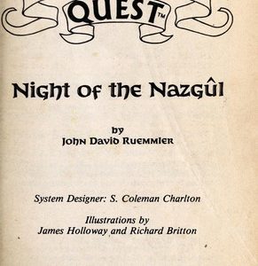 Tolken Quest - Night of the Nazgul