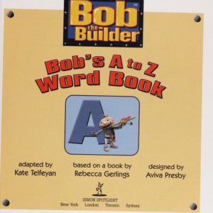 bob's a to z word book
