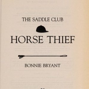 the saddleclub # 83-horse thief