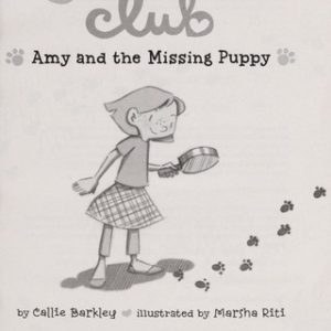the critter club amy and the missing puppy