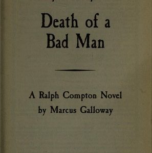 death of a bad man