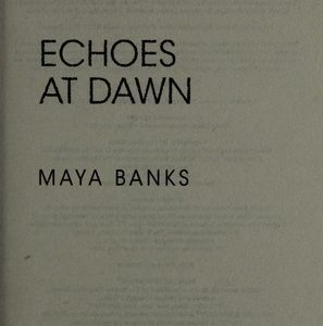 echos of dawn a kgi novel