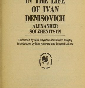 one day in the life of ivan denisovich