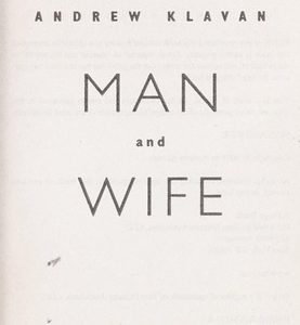 Man and Wife
