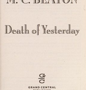 death of yesterday hamish macbeth novel