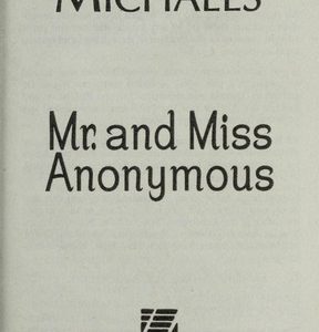 mr. and mrs. Anonmous
