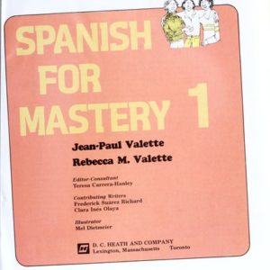 Spanish For Mastery