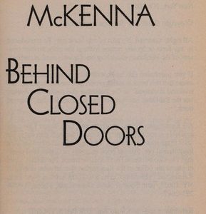behind closed doors