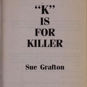 k is For Killer
