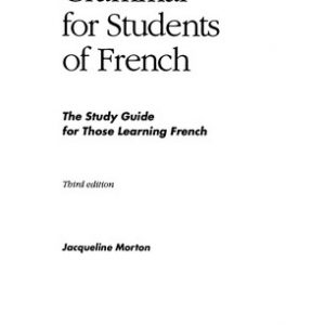 English Grammar for Students of French