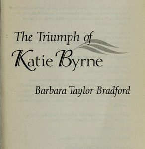 The Triumph of Katie Byrne