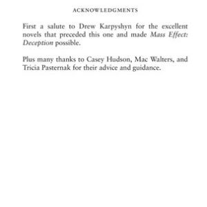 Mass Effect - Deception