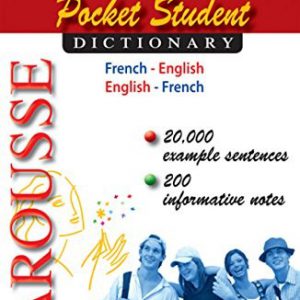 french pocket student student dictionary