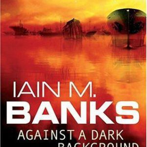 against a dark background