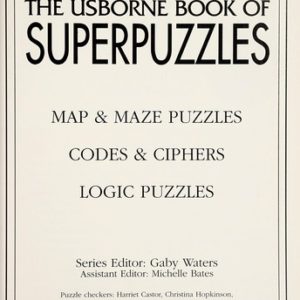 The Usborne Book Of Superpuzzles