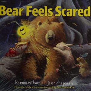 bear feels scared