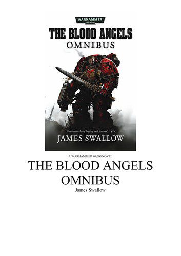 warhammer 40,000 the blood angels omnibus