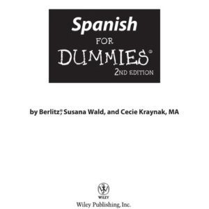 Spanish For Dummies