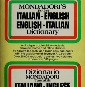 italian -English English Italian